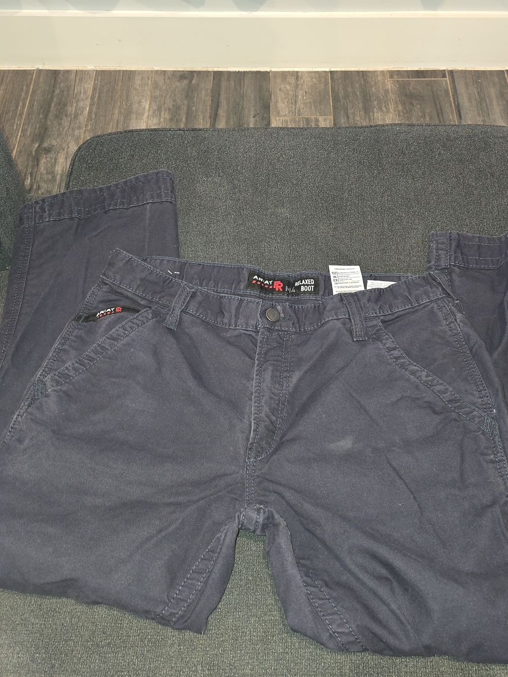 Ariat Men's Dark Navy Relaxed Cargo Chinos